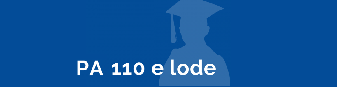 visual di Pa 110 e lode
