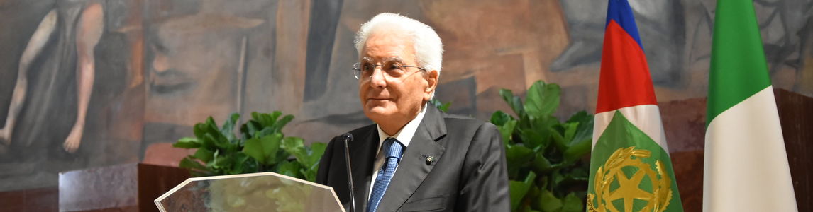 il presidente Mattarella