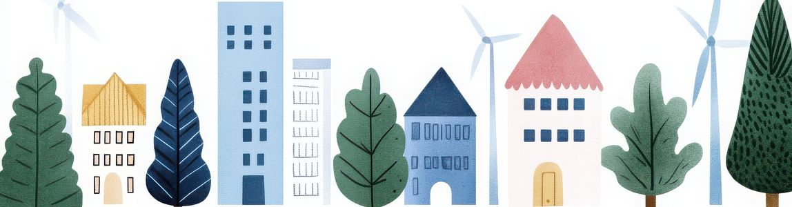 case e alberi disegnati