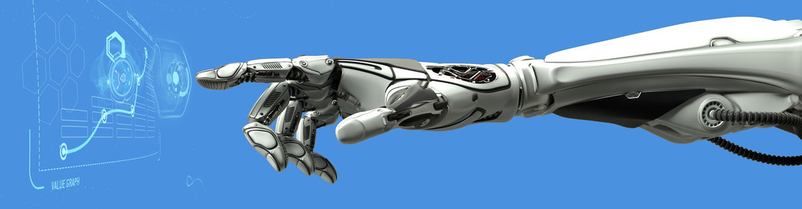 braccio di un robot