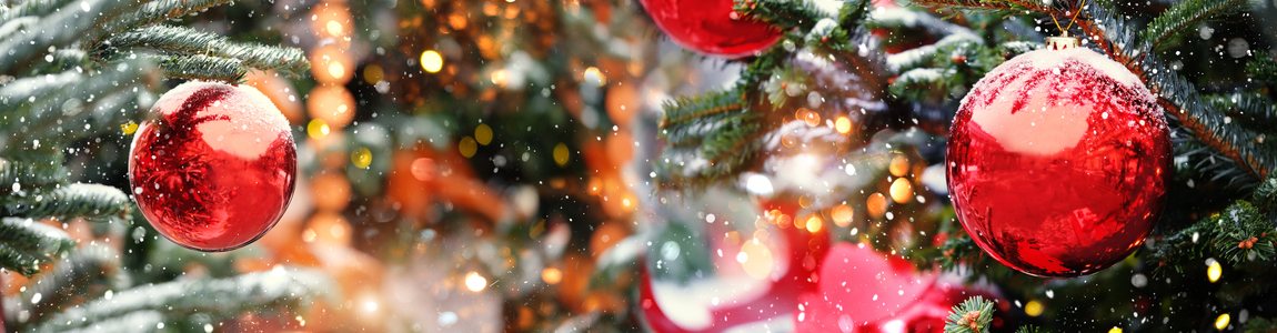 particolare dell'albero di natale