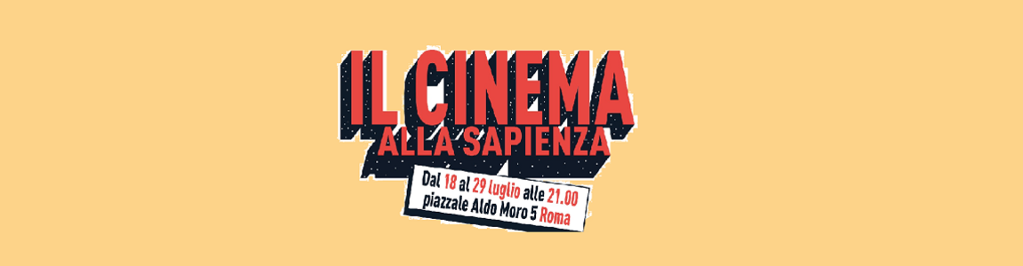 titolo grafico il cinema alla Sapienza
