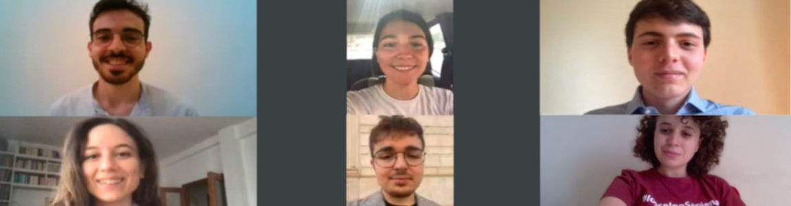 foto delle ragazze e dei ragazzi che partecipano alla trasmissione