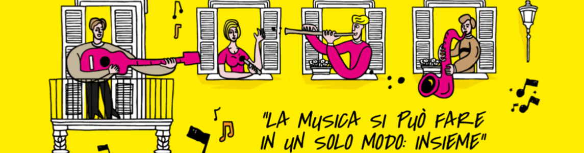 locandina della festa della musica