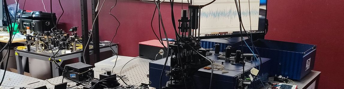 Laboratorio del Quantum Lab del Dipartimento di Fisica alla Sapienza