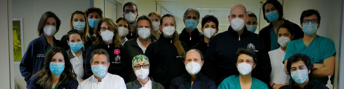 Foto del team di medici