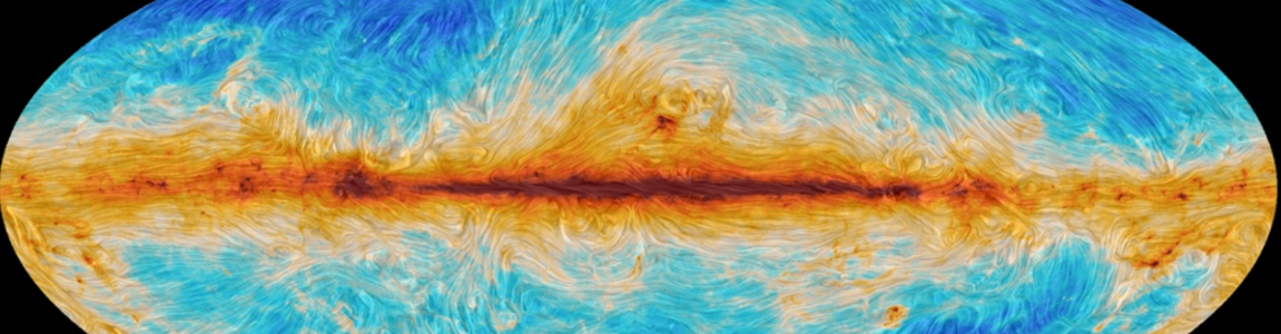 mappe del cielo polarizzato nelle microonde