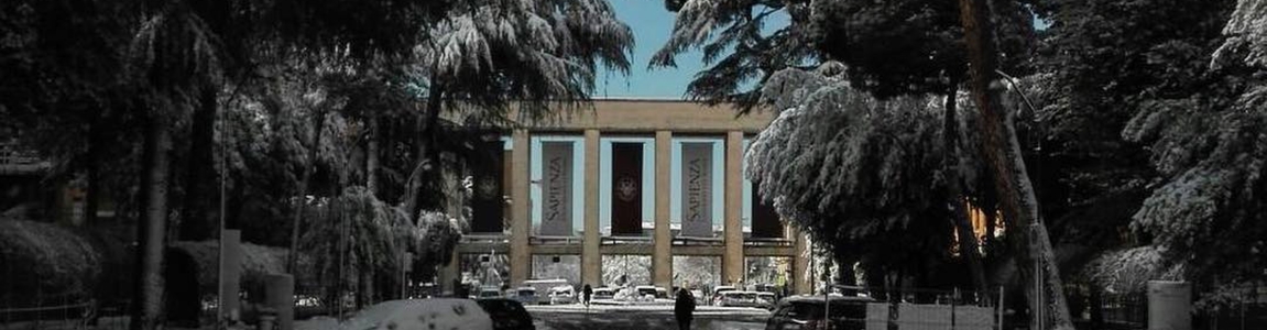 foto da Instagram.com/gioia.mi Il viale della Città universitaria innevato