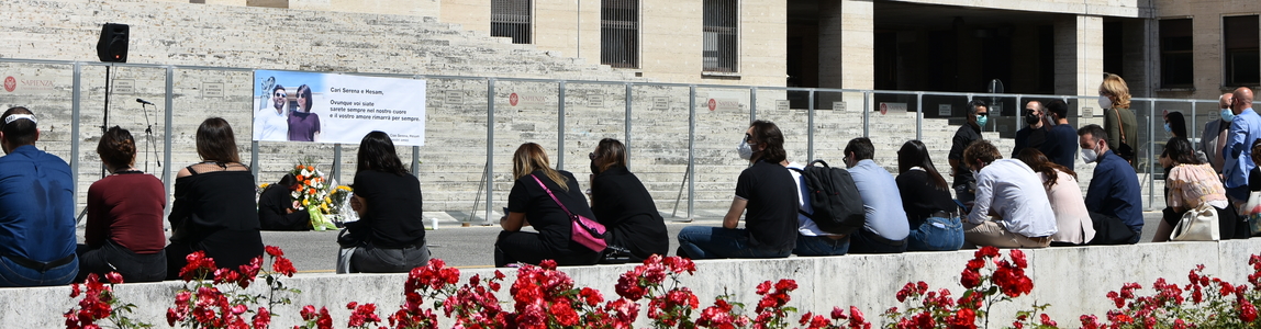 gli amici di Serena e Hesam ricordano i due ragazzi