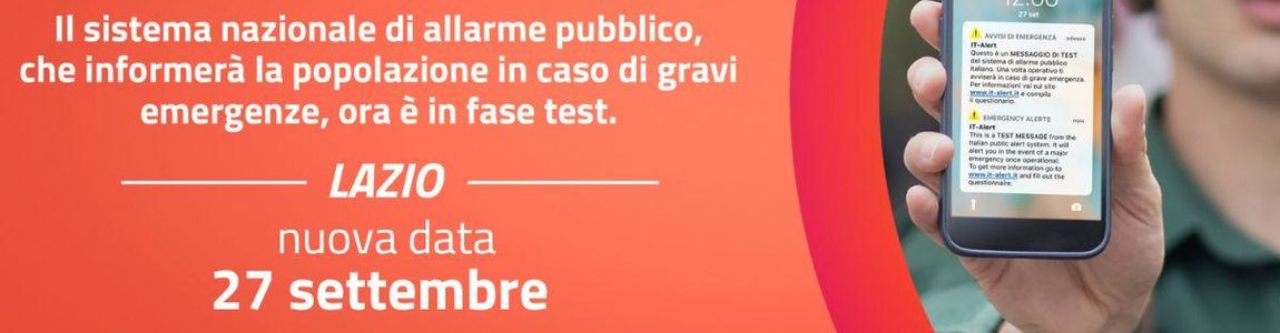 locandina dei test It Alert