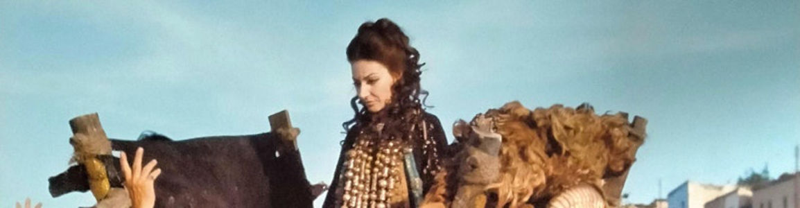 immagine di Medea tratta da una tragedia in scena