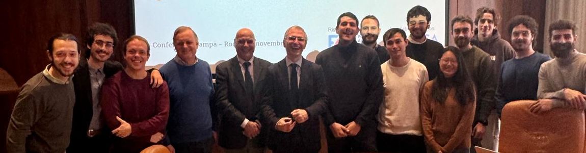 partecipanti alla conferenza stampa di presentazione di Minerva /B