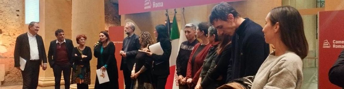 Immagine della premiazione