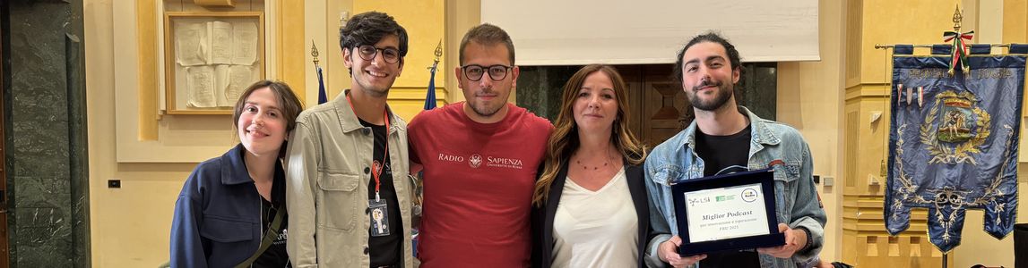 I premiati di Radio Sapienza