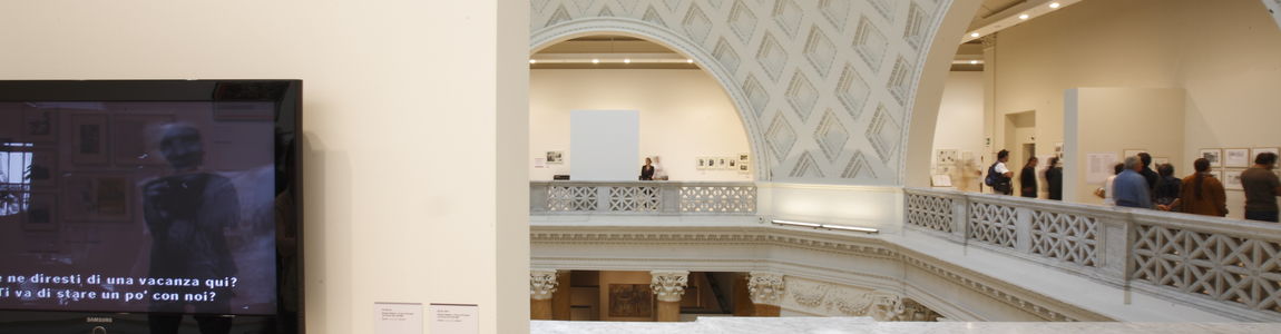 Interno del palazzo delle esposizioni Interno del palazzo delle esposizioni