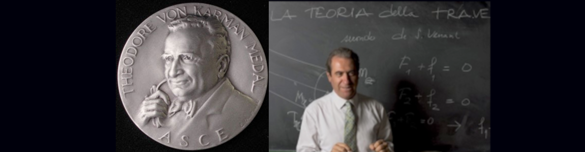 Medaglia Theodore von Karman e Fabrizio Vestroni
