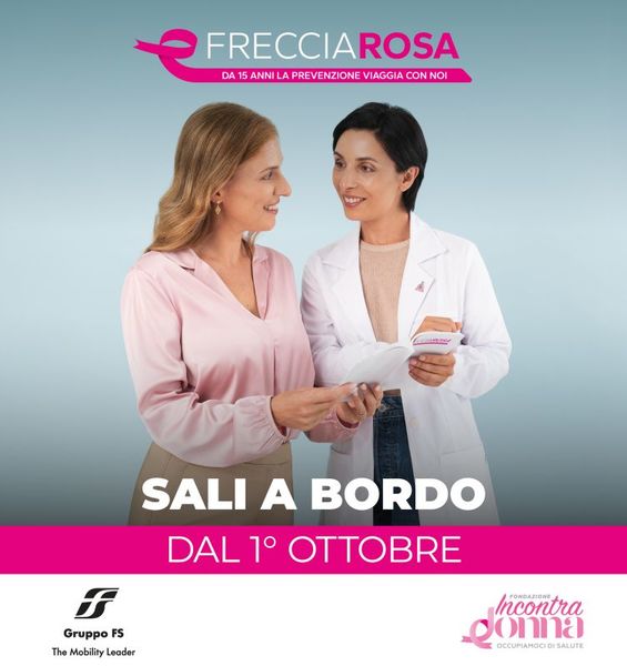 FrecciaRosa 2025: free vaccines and medical screening at Scalo San Lorenzo, in Rome
