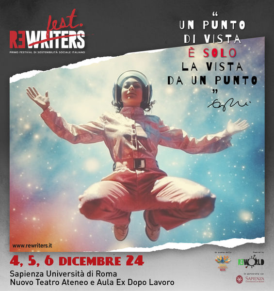 Rewriters fest. Il primo festival europeo interamente dedicato alla sostenibilità sociale