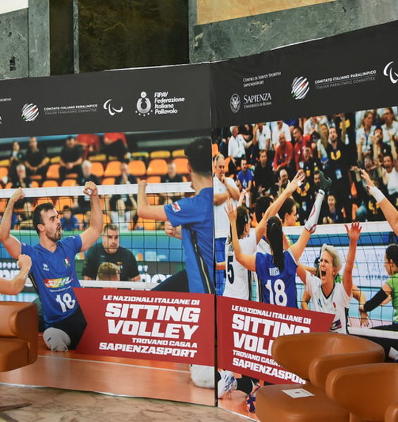 Le nazionali italiane di Sitting Volley trovano casa a SapienzaSport