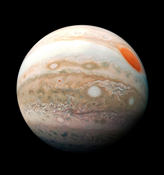La Grande macchia rossa di Giove: una tempesta anticiclonica dalla profondità “contenuta”