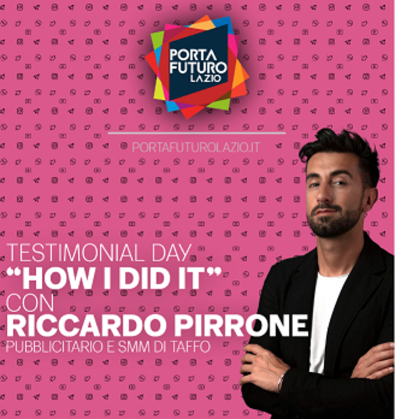 Testimonial Day “How I did it” – 13 ottobre 2022