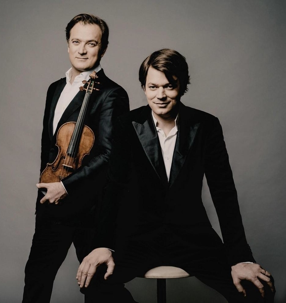 Tornano in aula Magna i concerti della Iuc. Renaud Capuçon e David Fray: Bach, Schubert, Schumann