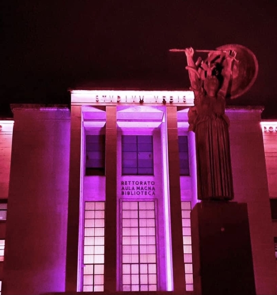 La Sapienza si tinge di rosa
