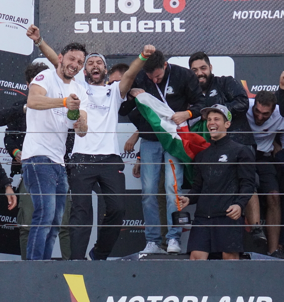 I Sapienza Gladiators sono il miglior team emergente del MotoStudent 2018