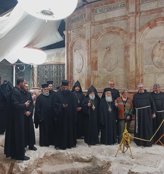 Holy Sepulchre in Jerusalem: first excavation results presented 