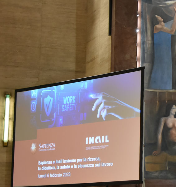 Sapienza e Inail insieme per la ricerca, la didattica, la salute e la sicurezza sul lavoro