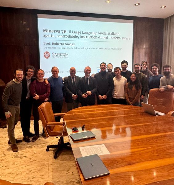  La via italiana ai chatbot del futuro: presentata l’ultima versione di Minerva, il modello linguistico AI targato Sapienza