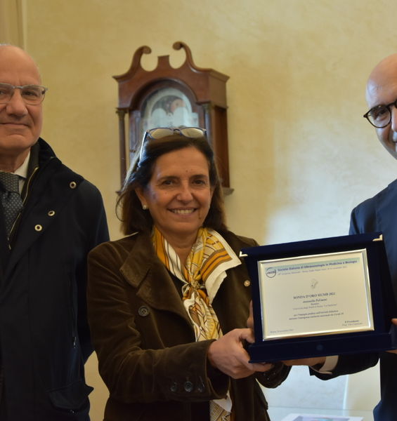 La rettrice Antonella Polimeni premiata dalla Società italiana di Ultrasonologia in medicina e biologia