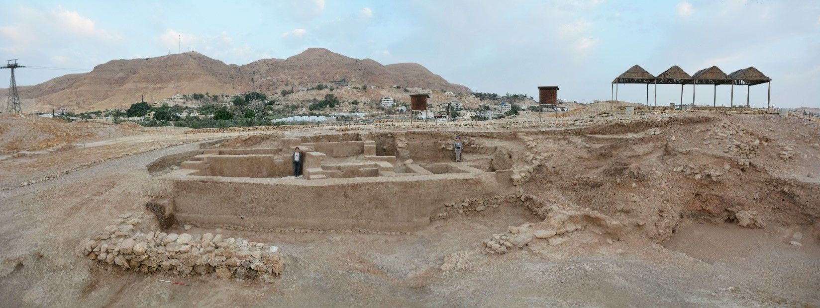 Veduta generale del Palazzo G datato al Bronzo Antico IIIB (2500-2350 a.C.)