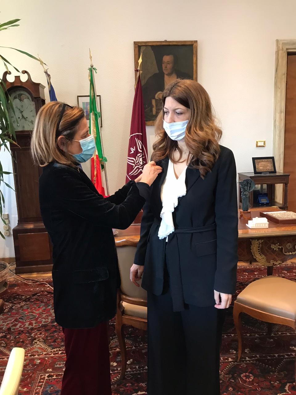 La Rettrice e l&#039;Ambasciatrice