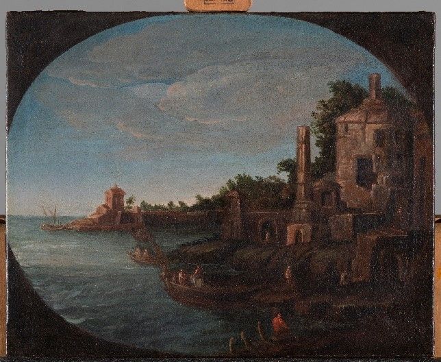 Paesaggio marino dopo il restauro