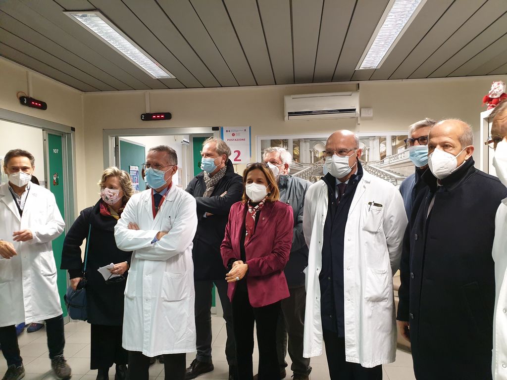 Foto di gruppo per il Vaccine Day