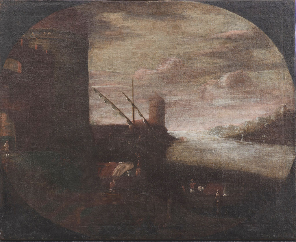 Paesaggio marino dopo il restauro