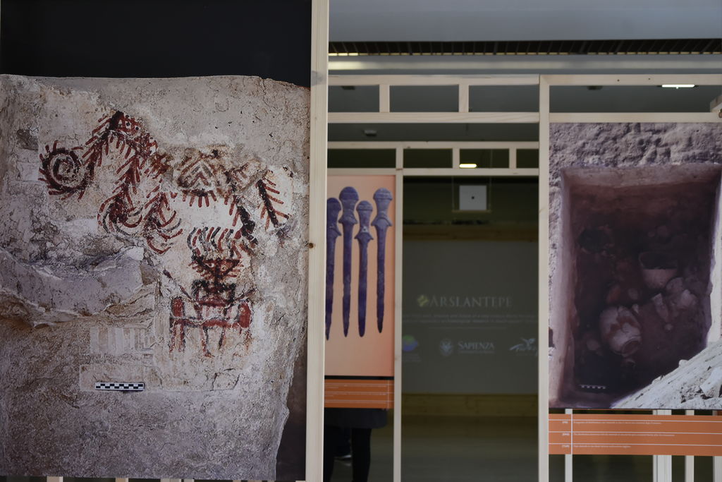 Alcuni elementi esposti nella mostra