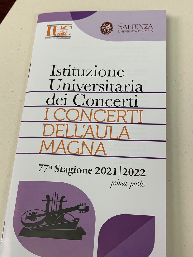 programma della 77esima stagione Iuc