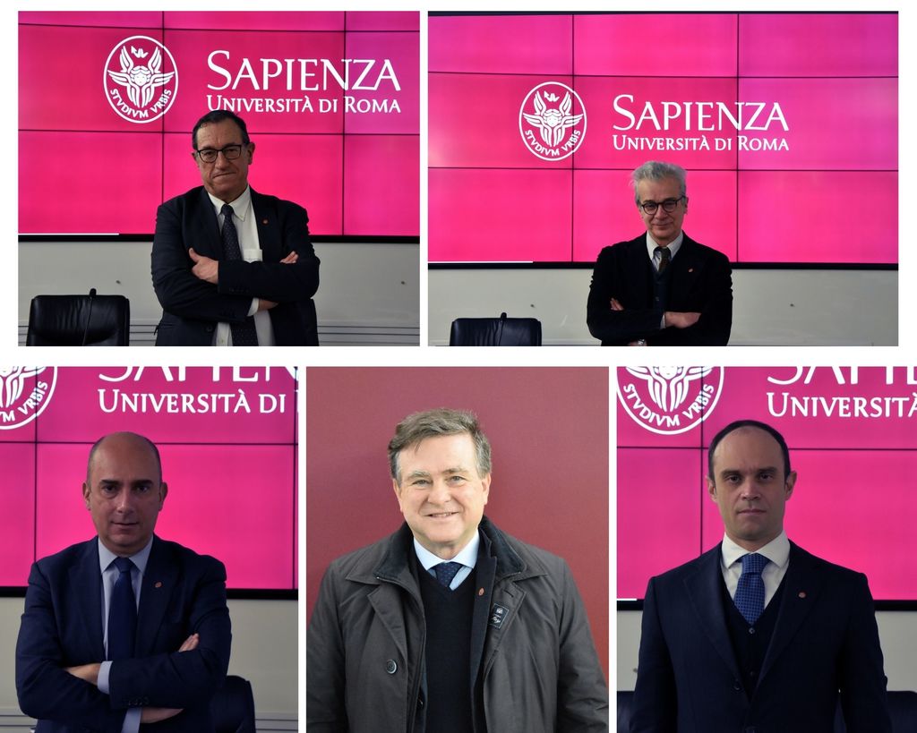 Prorettori dell'Area autonomia organizzativa e programmazione risorse: Marco Mancini, Gaetano Azzariti, Pierpaolo D'Urso, Luigi Palumbo. Delegato: Luca Di Donna