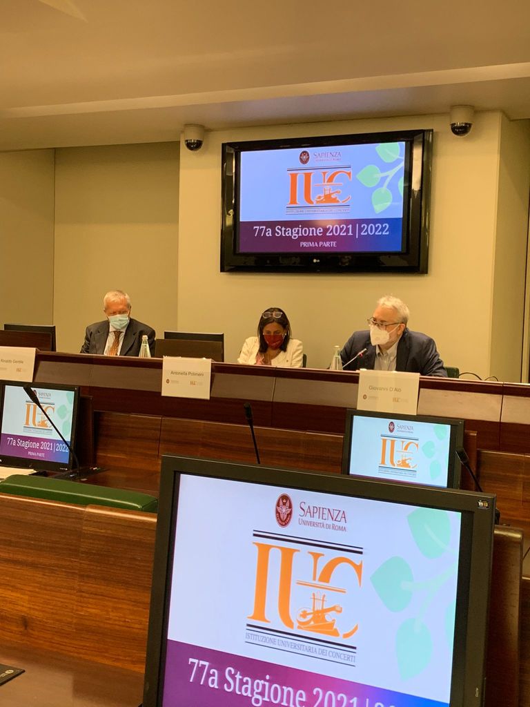 aula organi collegiali, conferenza stampa 2021 Iuc