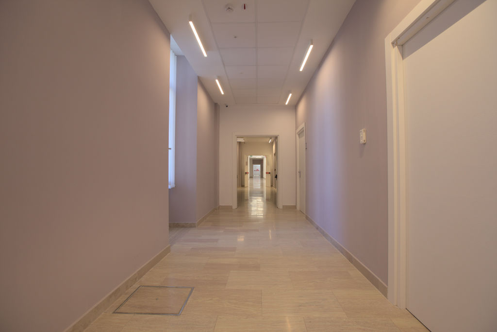Corridoio residenza Luca Serianni