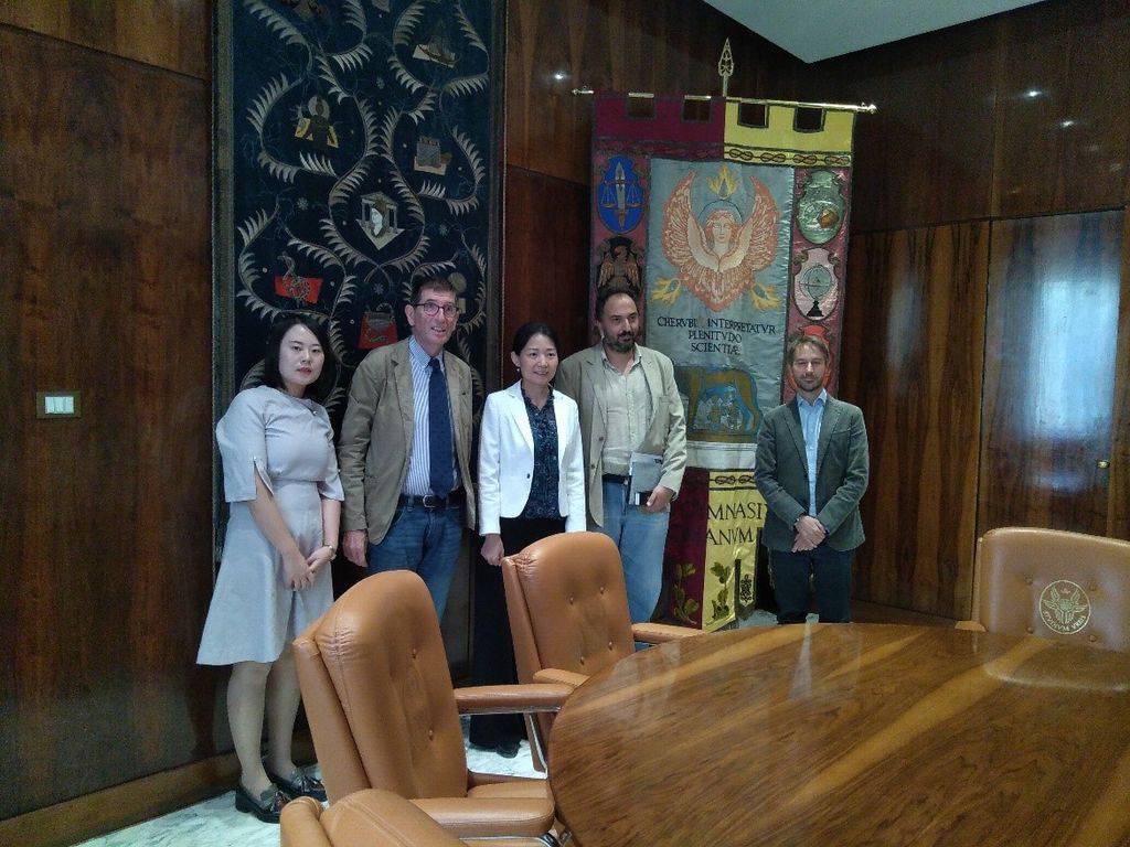 Incontro con la delegazione della Jiao Tong University, Cina