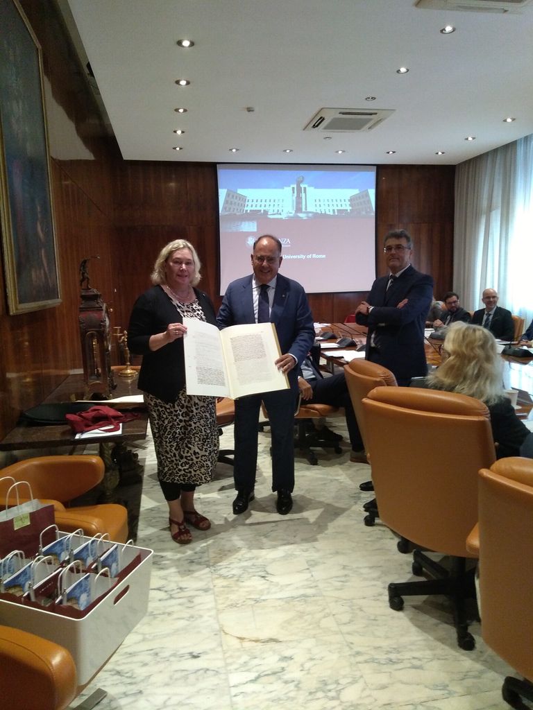 Incontro con le delegazioni della University of Gothenburg e della Luleå University of Technology, Svezia