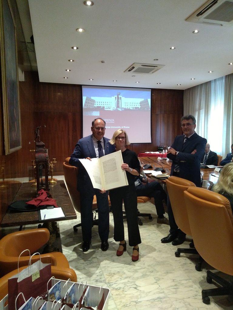 Incontro con le delegazioni della University of Gothenburg e della Luleå University of Technology, Svezia