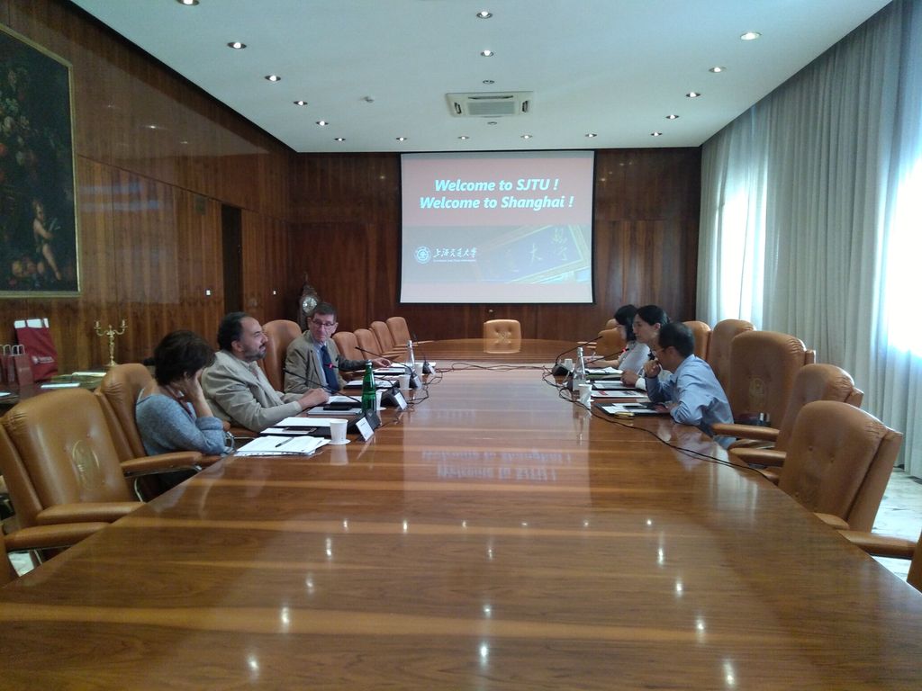 Incontro con la delegazione della Jiao Tong University, Cina