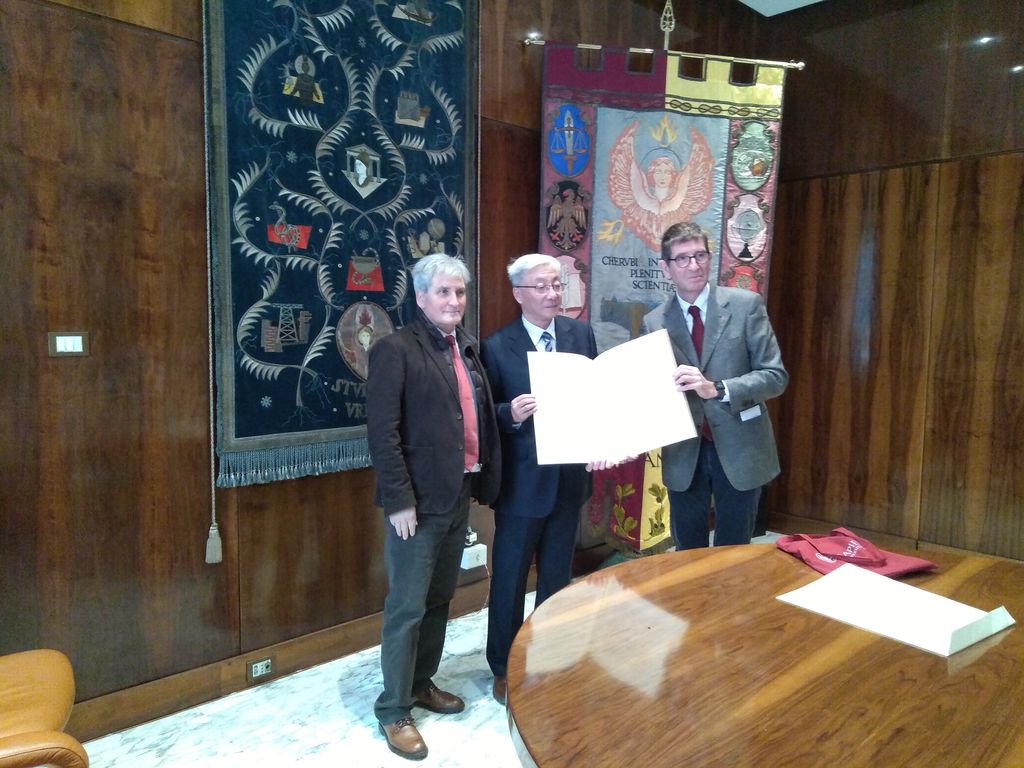 Delegazione della University of Chinese Academy of Social Sciences (UCASS), Cina