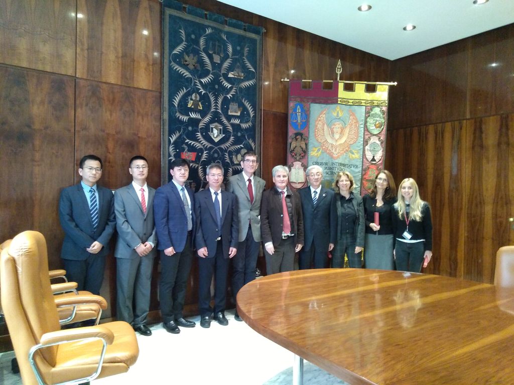 Delegazione della University of Chinese Academy of Social Sciences (UCASS), Cina