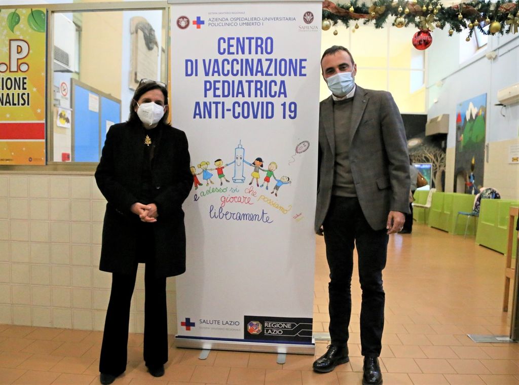 rettrice Antonella Polimeni e Fabrizio d'Alba 