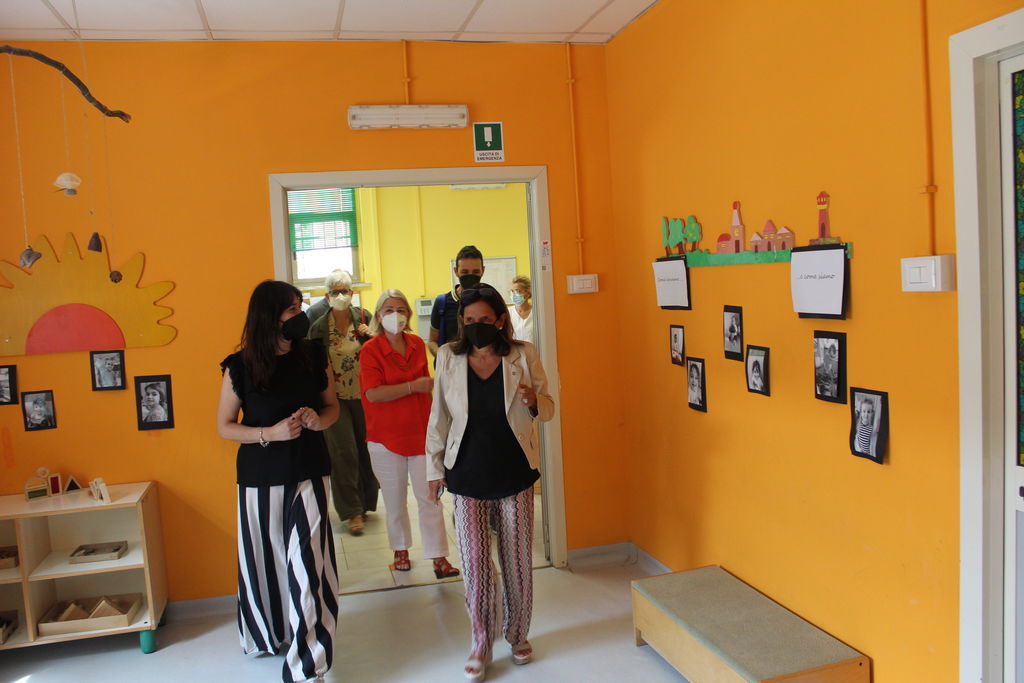 Ingresso al nido della Rettrice e della Direttrice generale